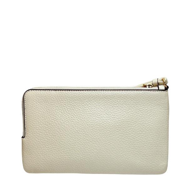 コーチ 財布 レディース COACH ポーチ シグネチャー ダブル ジップ リストレット CX161 IMXDM サンド×チョーク_2