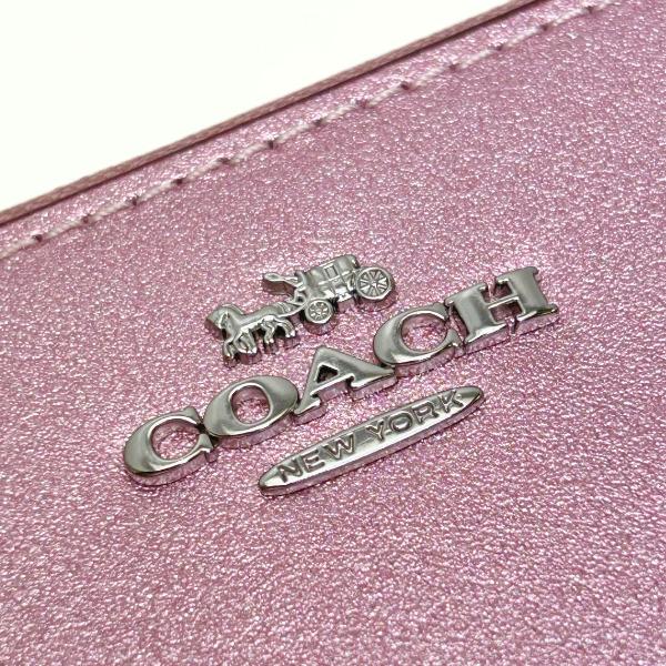 コーチ 財布 レディース COACH 長財布 パーライズド レザー コーチ 財布 レディース COACH 長財布 パーライズド レザー