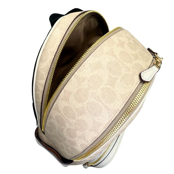 コーチ バッグ レディース COACH リュック サック シグネチャー ラージ コート バック パック CZ175 IMXDM サンド×チョーク コーチ バッグ レディース COACH リュック サック シグネチャー ラージ