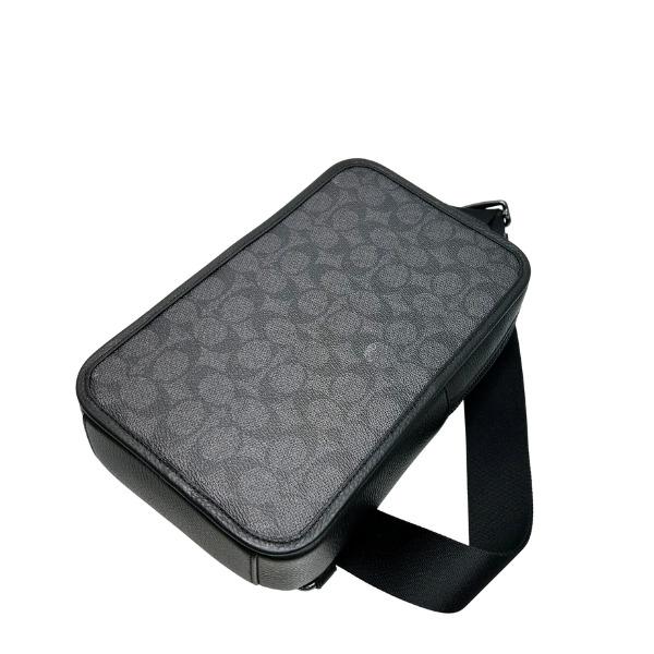 コーチ バッグ メンズ COACH ショルダーバッグ シグネチャー サリバン パック スリングパック CZ397 QBMI5 チャコール×ブラック_3