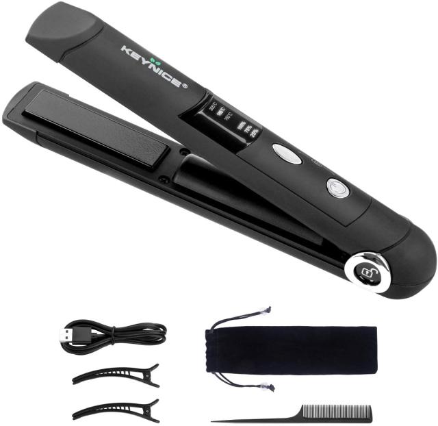 Keynice ヘアアイロン コードレス ミニ ヘアアイロン ストレート カール 2way アイロン 充電式 前髪 ヘアーアイロン コンパクト メンズ の通販はau Pay マーケット Aoitrade