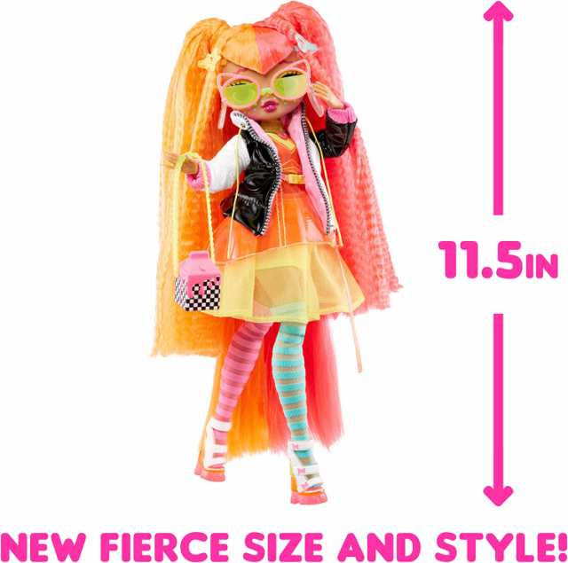 LOL サプライズ！ OMG Fierce ネオンリシャス LOL エルオーエル 着せ替え 人形 女の子 おもちゃ 玩具ファッション ドール 並行輸入  LOL S