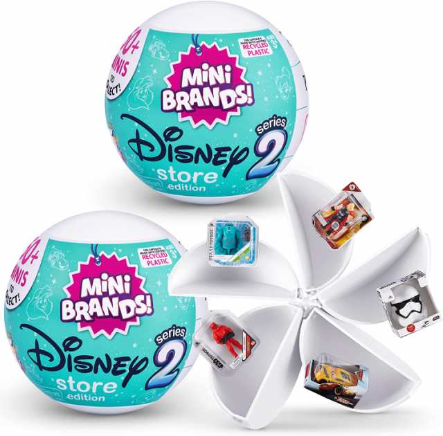 5 Surprise 2個セット ミニブランズ Disney ディズニー ストア 限定品 シリーズ2 サプライズ カプセル ファイブ 玩具  コレクション おも｜au PAY マーケット