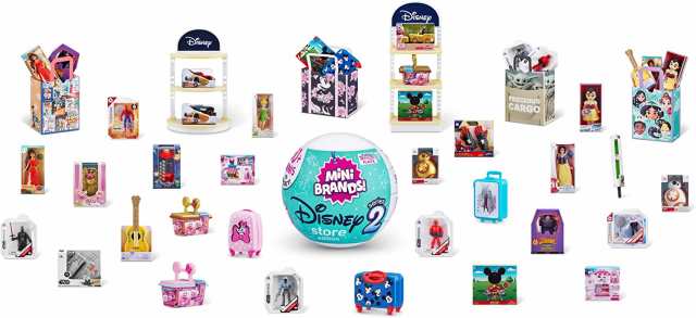 5 Surprise 2個セット ミニブランズ Disney ディズニー ストア 限定品 シリーズ2 サプライズ カプセル ファイブ 玩具  コレクション おも