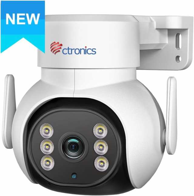 Ctronics 防犯カメラ 屋外 5GWi-Fi 対応 400万画質 自動追跡 スマート