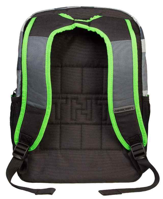 送料無料 マインクラフト リュック グレー クリーパー バックパック 約43センチ Jinx Minecraft Creepy Creeper Kids Backpack Grey の通販はau Pay マーケット Aoitrade