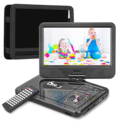 送料無料 Dr J 10インチ ポータブルdvdプレーヤー 車載ケース付き 5時間超長再生 リージョンフリー 270度回転 2500mah内蔵バッテリの通販はau Pay マーケット Aoitrade