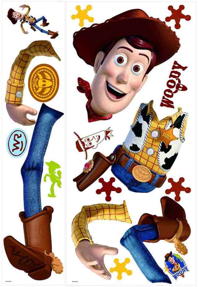 ディズニー トイストーリー ウッディ Toy Story ウォールステッカー 壁紙 Roommates Toy Story Woody Giant Peel And Stick Wall Decalの通販はau Pay マーケット Aoitrade