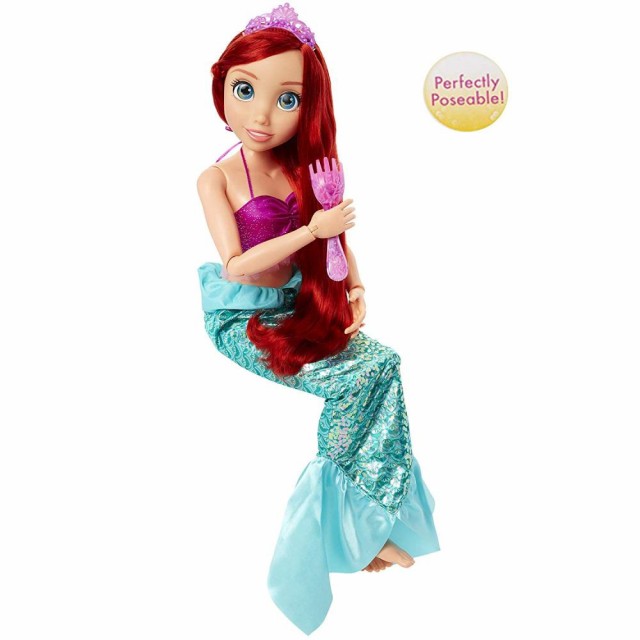 ディズニー プリンセス アリエル 32インチ ドール 人形 ビッグサイズ 並行輸入品 Disney Princess Ariel Doll My Size 32 Tall Playdの通販はau Pay マーケット Aoitrade