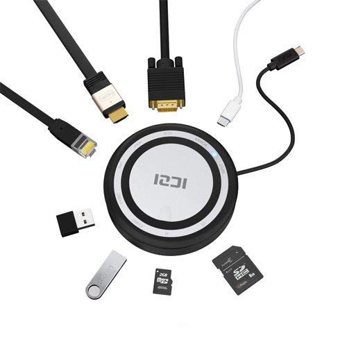 送料無料 Usb Cハブ Iczi 8 In 1多機能lanハブ Hdmi Vga Usb 3 0 2 Tf Sdカードリーダー Usb Type C ポート付き Pd充電ポート付き 高の通販はau Pay マーケット Blauhandel