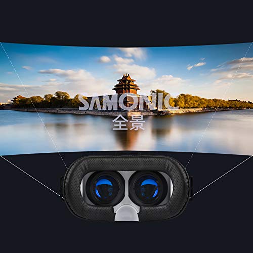 Samonic 3d Vrゴーグル Vrヘッドセット Iphone Androidスマホ対応 イヤホン Bluetoothコントローラ 日本語説明書付属 の通販はau Pay マーケット Aoitrade