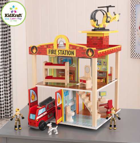 プレイセット 消防署 消防車 木製 ステーション おままごと なりきり KidKraft Fire Station Set [並行輸入]の通販はau  PAY マーケット - AOIBOEKI au PAY マーケット店 | au PAY マーケット－通販サイト