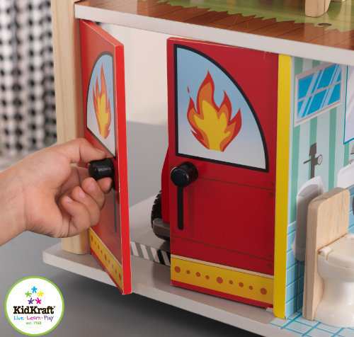 fire station playset kidkraft