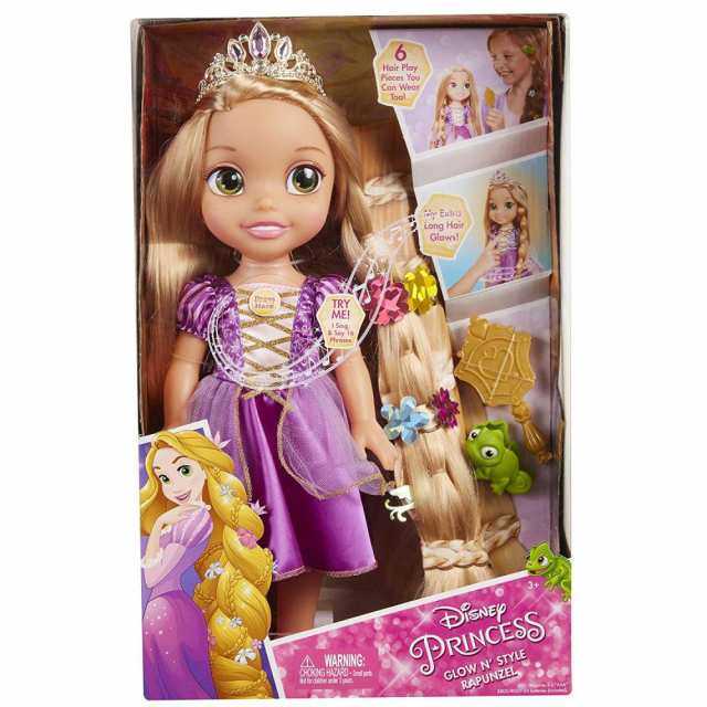 ディズニープリンセス 光る ラプンツェル 歌う 話す 並行輸入品 Disney Tangled Glow And Style Rapunzel Toddler Dollの通販はau Pay マーケット Aoitrade