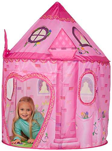 プリンセステント プレイハウス ハート型の出入り口 折りたたみ収納 [並行輸入品] Princess Play Tent Playhouse |  Unique Castle Design for Indoor a｜au PAY マーケット