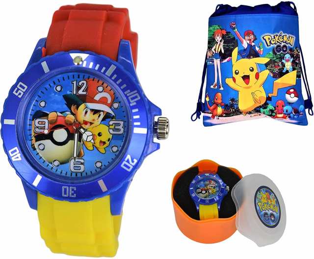 ポケモンgo シリコン アナログ腕時計 男の子用 女の子用 並行輸入品 Unisex Silicone Quartz Analog Wrist Watch For Childrenの通販はau Pay マーケット Aoitrade