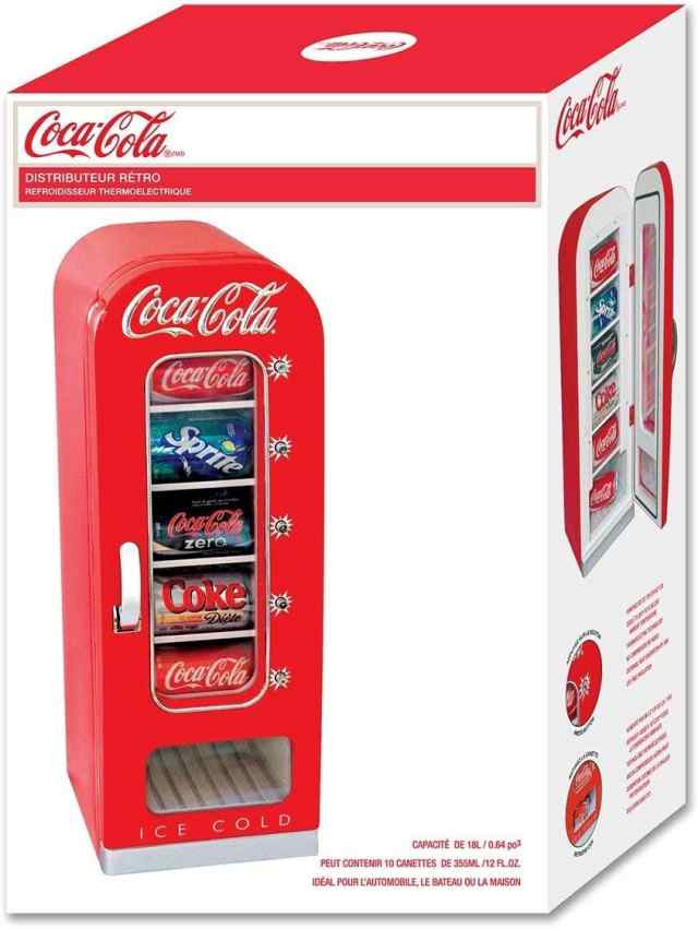 コカコーラ 自動販売機型冷蔵庫 ミニ自販機 お家時間 - 冷蔵庫