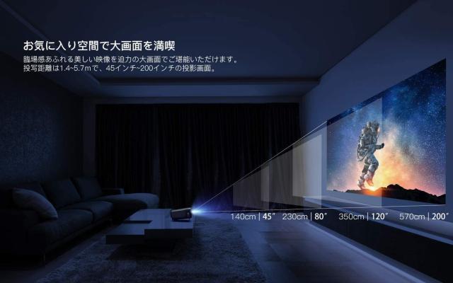 Cooau プロジェクター 家庭用 5500lm Led 1080pフルhd対応 ホームプロジェクター 0インチ大画面 19 1080最大解像度 ホームシアター の通販はau Pay マーケット Aoitrade