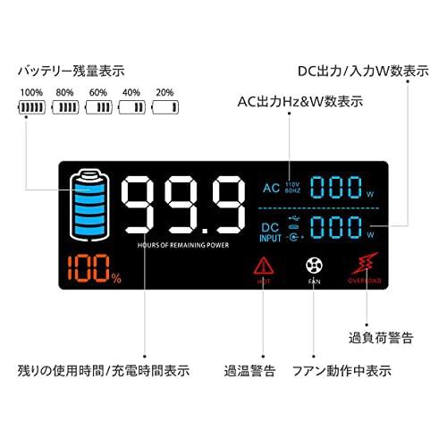 電池が交換できる ポータブル電源 S600W 大容量740Wh 出力600W | daspi.ro