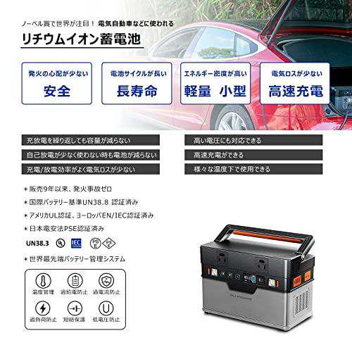 ポータブル電源 ALLPOWERS 500W 164000mAh/606Wh 大容量バッテリー