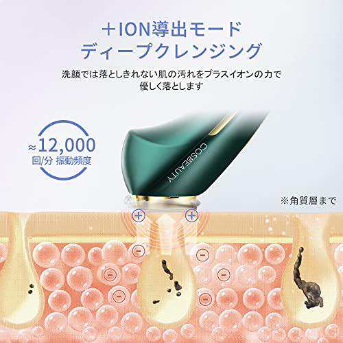 美顔器 COSBEAUTY 美顔器 リフトアップ 温冷美顔器 温冷スキンケア+