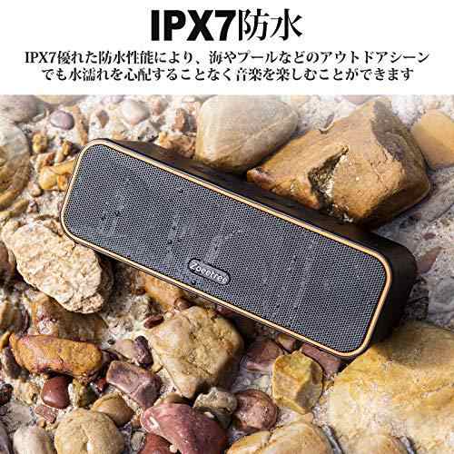 Bluetooth スピーカー ワイヤレススピーカー IPX7防水 ブルートゥース