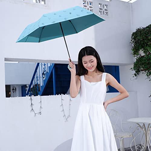 【色:濃紺】mamoru 折りたたみ傘 レディース 日傘 雨傘 晴雨兼用 軽量