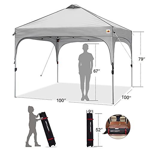 テント ABCCANOPY タープテント ワンタッチ 3段階調節 ベンチ ...