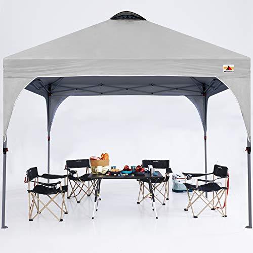 テント ABCCANOPY タープテント ワンタッチ 3段階調節 ベンチレーション 天井 2m/2.5m/3m アウトドア 簡単 大型 タープ テント キャスタ