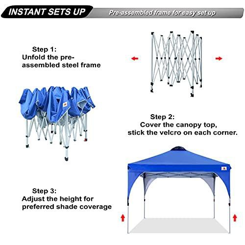 テント ABCCANOPY タープテント ワンタッチ 3段階調節 ベンチ ...