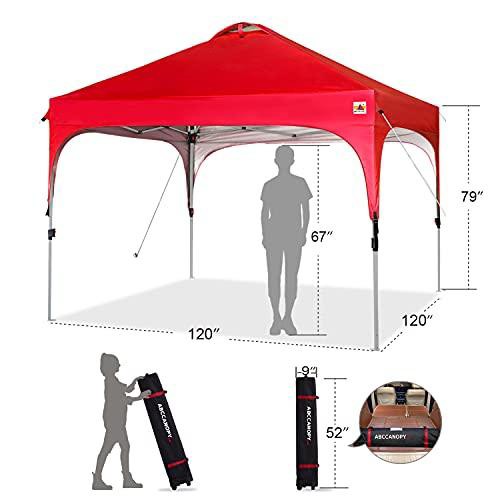 テント ABCCANOPY タープテント ワンタッチ 3段階調節 ベンチ ...