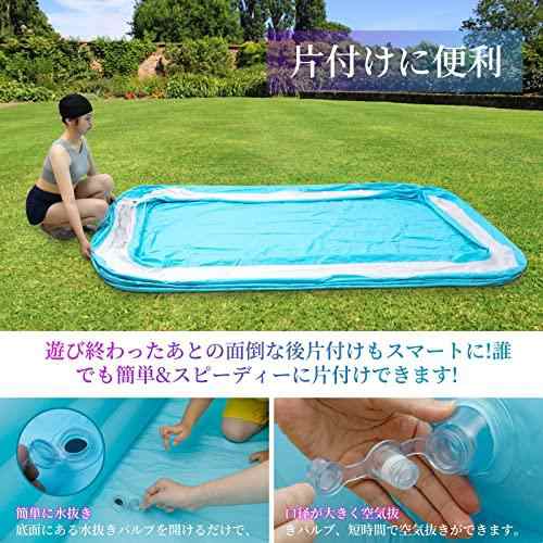 ビニールプール 家庭用 ファミリープール エアープール 夏 水遊び 大型