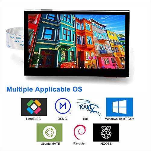 OSOYOO 4.3インチTFT タッチスクリーン DSIコネクタ LCDディスプレイ