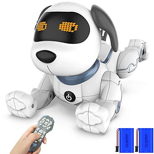 OKK ロボット犬 おもちゃ 犬型ロボット 電子ペット ロボットペット