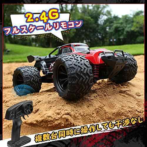 DEERC ラジコン ラジコンカー オフロード デュアルモーター 4WD 高速