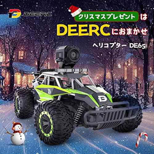 DEERC ラジコンカー RCカー 子供向け オフロード カメラ付き