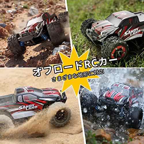 DEERC ラジコン ラジコンカー 電動RCカー オフロード 4WD 高速 40km/h