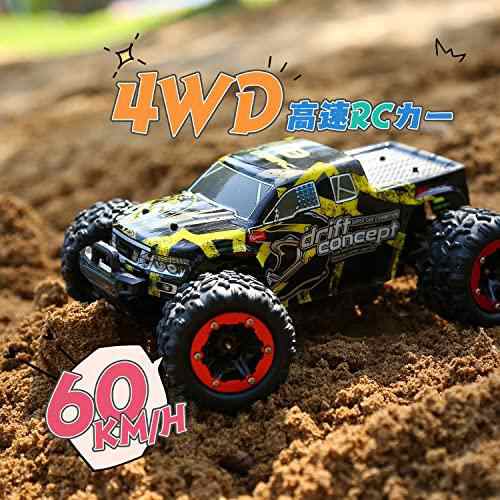 DEERC ラジコンカー オフロード 4WD こども向け 大人向け ブラシレス