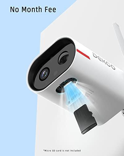 DEKCO 防犯カメラ ソーラー 監視カメラ ネットワークカメラ ソーラー 屋外 ワイヤレス 130°超広角 リアルタイム警報 双方向通話　 暗視機｜au PAY マーケット