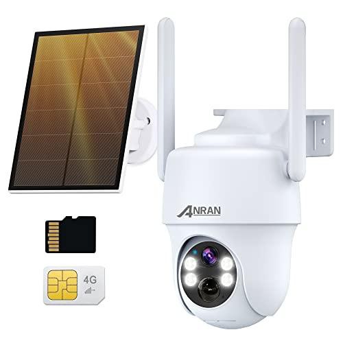 最新4Gカメラ・wifi不要・SIM/SDカード付き】ANRAN防犯カメラ ...