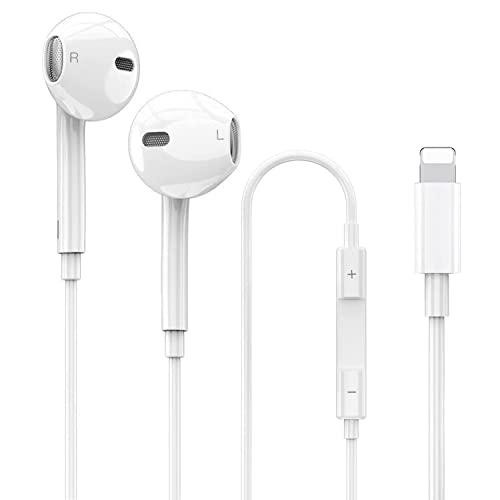 iPhone イヤホン有線 [MFi正規認証品] 有線 イヤフォン純正 HIFI透明な