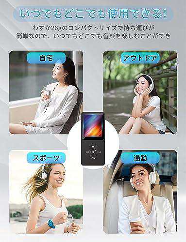 2023年末新登場 mp3プレーヤー】 DETROVA MP3プレーヤー Bluetooth5.1