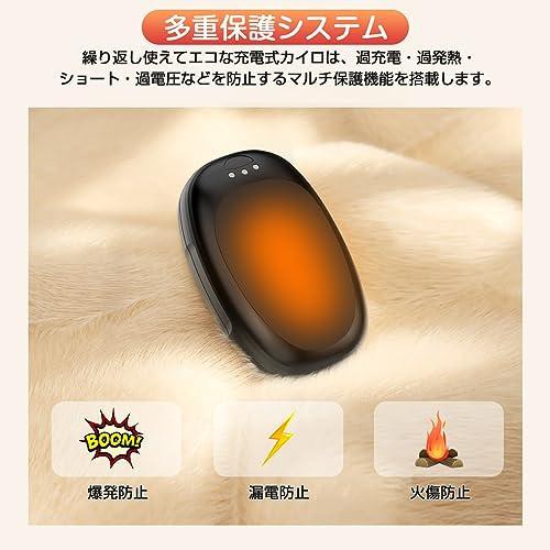 Onego 充電式カイロ エコカイロ 【新型分離式設計・2個セット】 ハンド