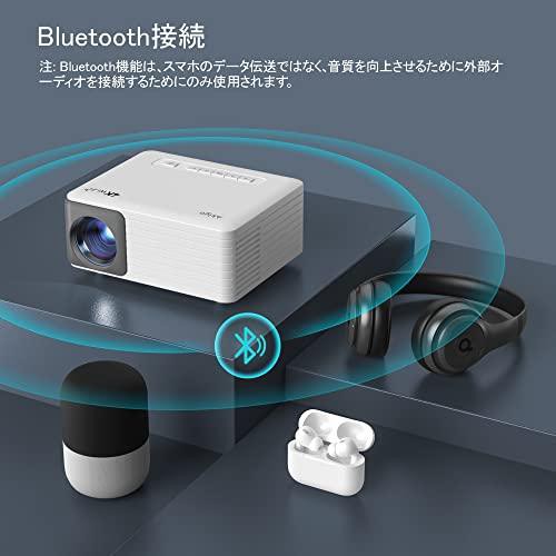 超小型 プロジェクター WiFi Bluetooth 機能 AKIYO ホーム