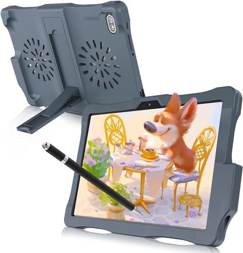 Kinstone Tablet キッズタブレット Android 12 Wi-Fiモデル 10.1インチIPS FHDディスプレイ、ケースとペン-6000mAhバッテリ、4GBRAM+64GBROM（TF 256GB）GMS認証の通販は 11,509円