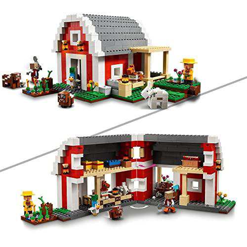 レゴ(LEGO) マインクラフト 赤い馬小屋 21187 おもちゃ ブロック