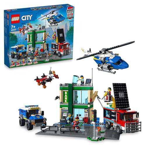 レゴ(LEGO) シティ 銀行強盗チェイス クリスマスギフト クリスマス 60317 おもちゃ ブロック プレゼント 警察 けいさつ 乗り物 のりもの