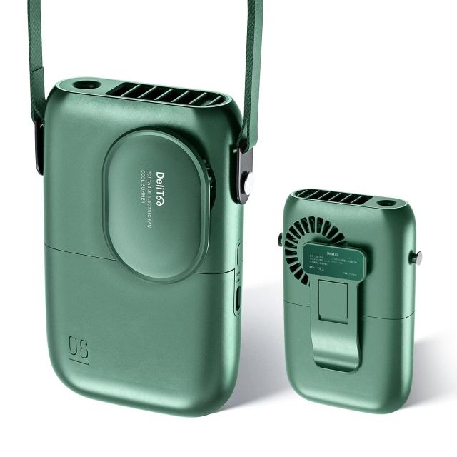 携帯扇風機 気化式 ミスト扇風機  [首掛け/腰掛け/卓上/手持ち 4way]  usb充電式 扇風機 急速冷却 ハンズフリー 首掛け扇風機 2000mAh Type-C充電 10時間連続稼働 ハンディファン 3段階風量調節 上部送風 腰掛け扇風機 卓上扇風の通販は 6,356円