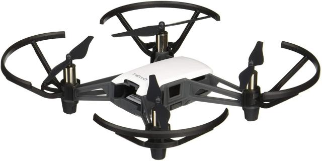 DJI Tello ドローン 国内認証済み 軽量ミニ ドローン撮影 80g 申請不要の100g未満 720P HDカメラ付き折り畳み式 空撮 登録して賠償責任保険が1年間無償付帯 初心者向け 自動離陸 自動着陸 最大飛行時間13分 ビジョンポジションニンの通販は
