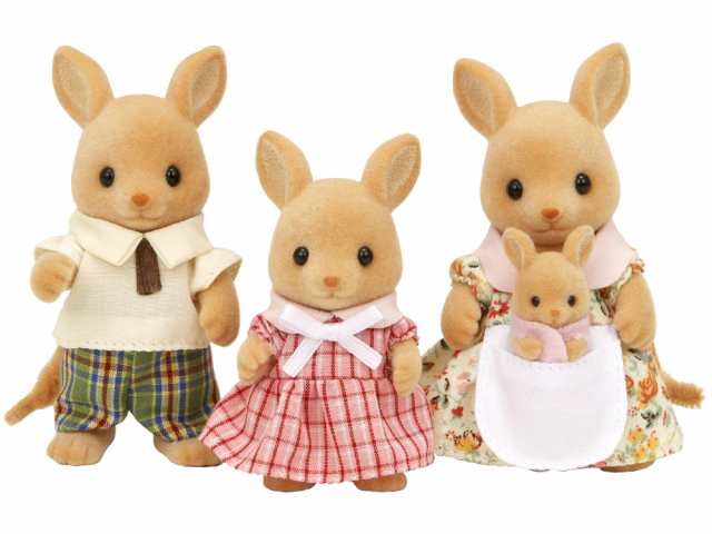 シルバニアファミリー 人形 【 カンガルーファミリー 】 FS-03 シルバニアファミリー 人形 【 カンガルーファミリー 】 FS-03